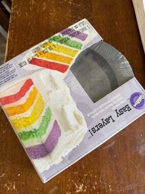 Wilton Rainbow Layer Cake Pan Set - Multicolor